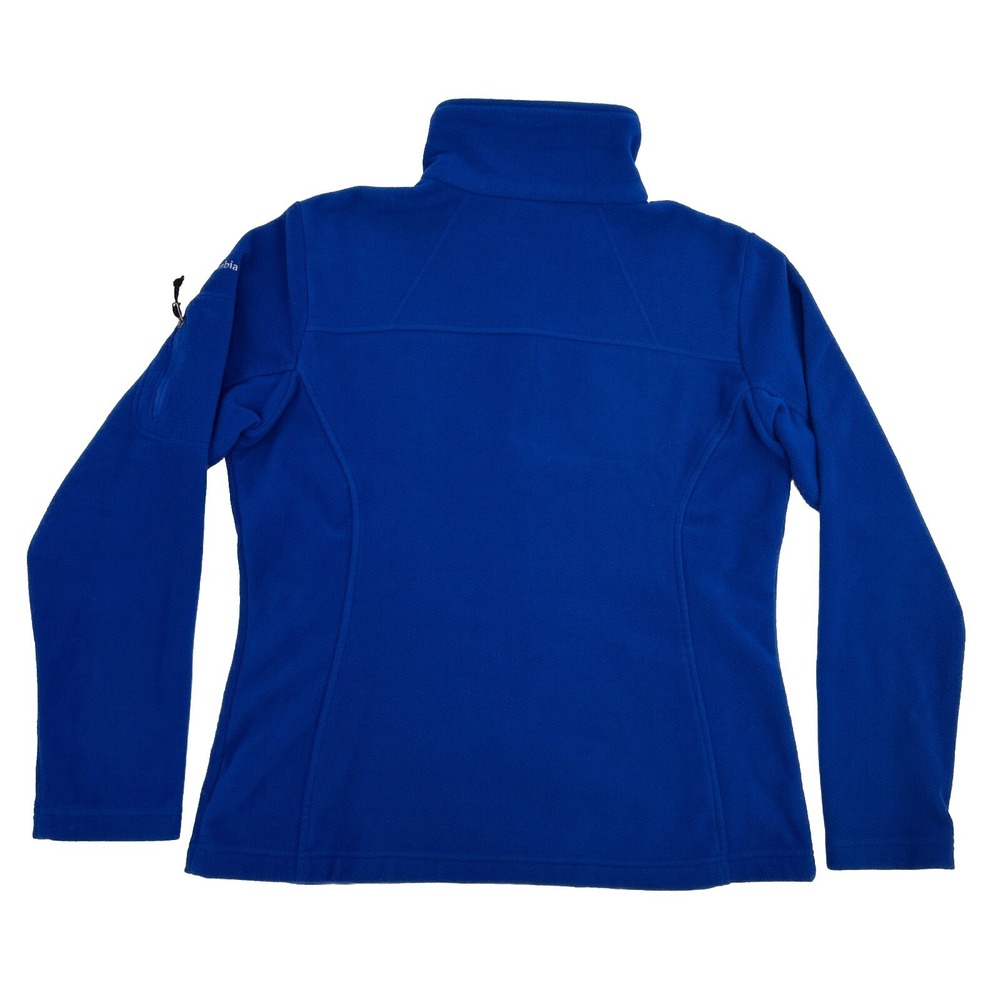 United States Air Force Jacket Women's L Blue Columbia Full Zip Fleece Military‎ - Picture 6 of 10